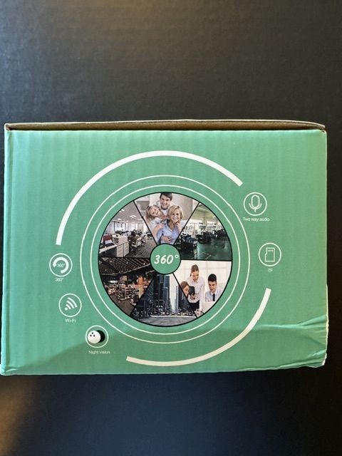 Remote WiFi Panorama Camera HD Smart Camera 360 Degree Real Time Viewing - NEW gallery