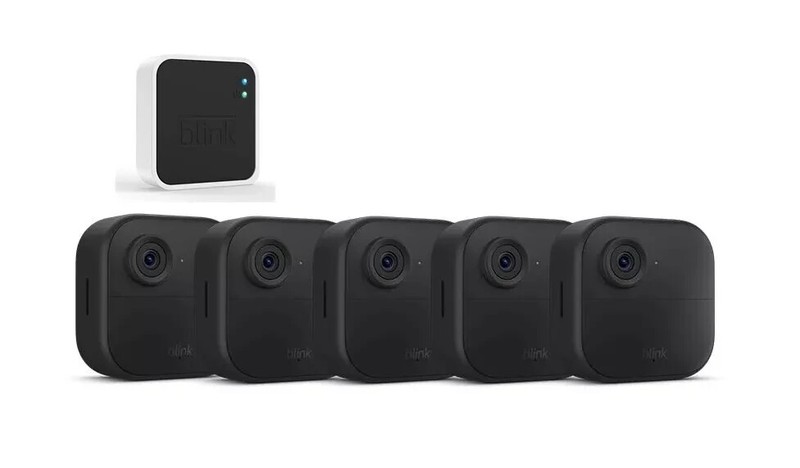 🔥New 2024 Blink Outdoor 4 (4th Gen) 5 Camera Wireless HD Home Security System🔥