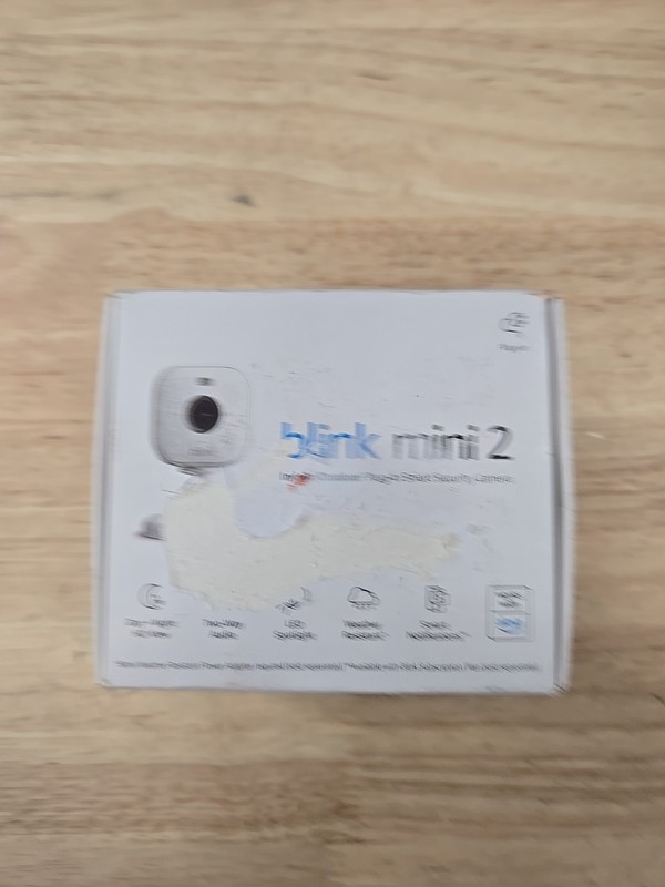 Blink Mini 2 — Indoor and Outdoor Plug-In Smart Security Camera HD Night NEW