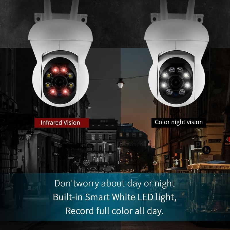 1080P HD 5G WIFI Camera Wireless Outdoor IP PTZ Smart Home CCTV Security IR Cam gallery