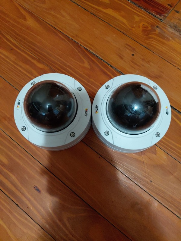 (2) AXIS Communication Security Surveillance Cam Camera Untested For Parts gallery