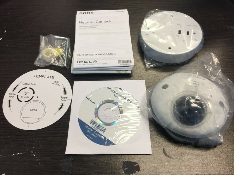 Sony SNC-XM632 2MP Outdoor Mini Dome IP Security Camera gallery