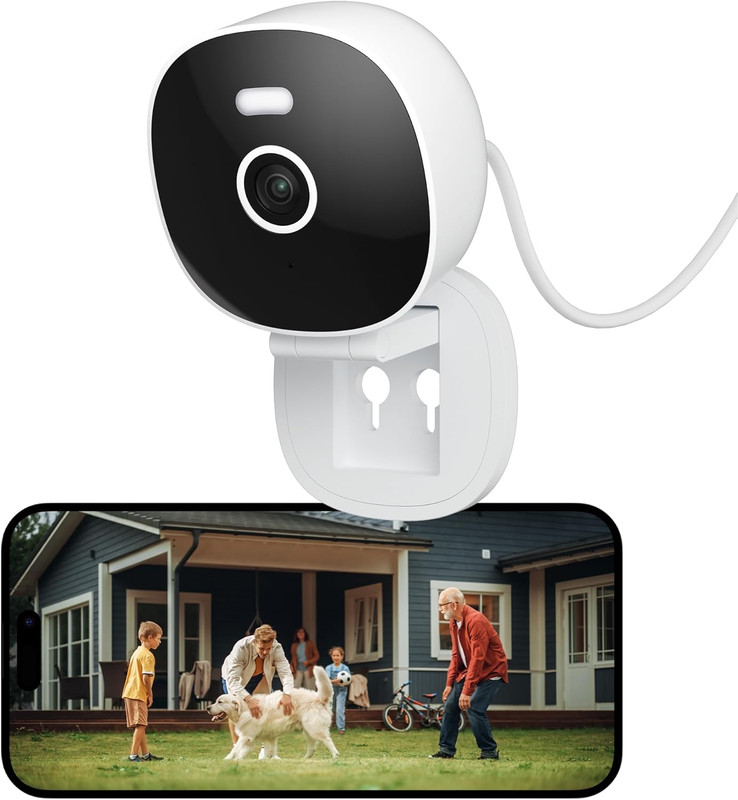 2K Security Camera, IP65 Wterproof Color Night Vision,Outdoor/Indoor for Home, P gallery