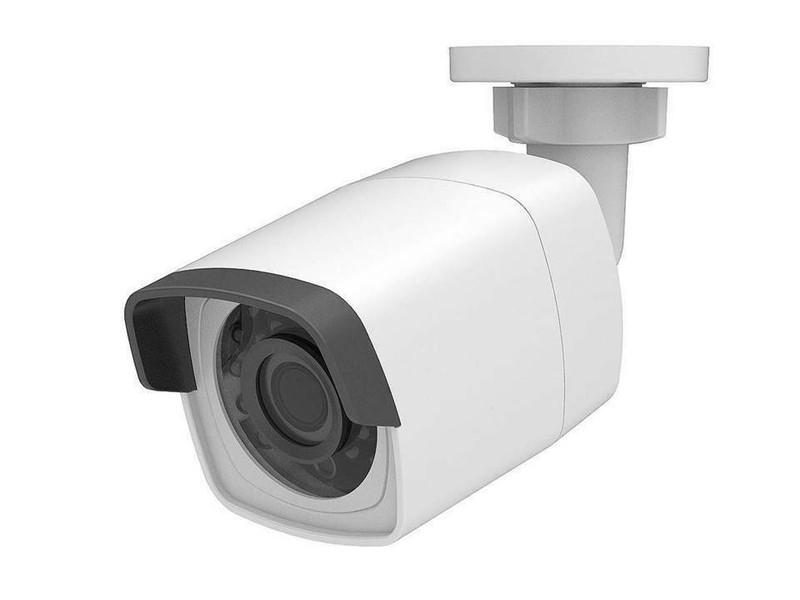 IP PoE 2K (2048×1536) 3MP IP66 Waterproof Infrared Bullet Camera w/ 4mm Fix Lens