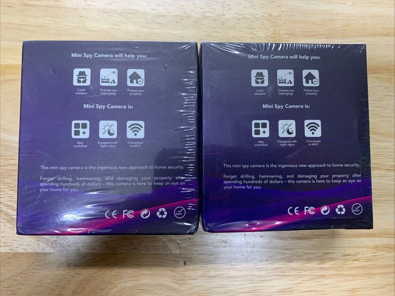 LOT of (2) 1080P MINI WI-FI HD CAM Micro Wireless Recorder Security. #A743 gallery