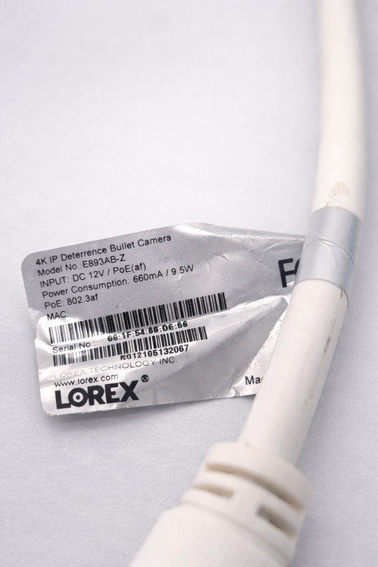 (2) Lorex E893AB 4K Ultra HD Smart Deterrence IP Security Camera w/ Smart Motion gallery