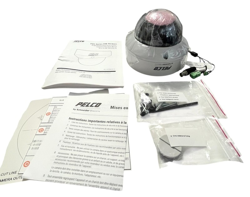 Pelco Schneider Electric FD5-DWV10-6 Hi Res Vandal Resist Outdr Mini Dome Camera gallery