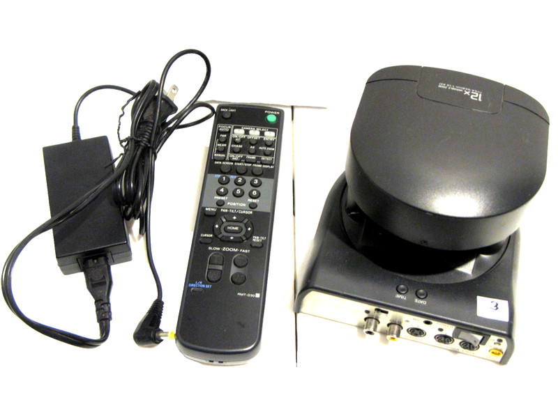 Sony PTZ EVI-D30 Color Security Conference Video Camera w/ Remote 12x Zoom (3) gallery