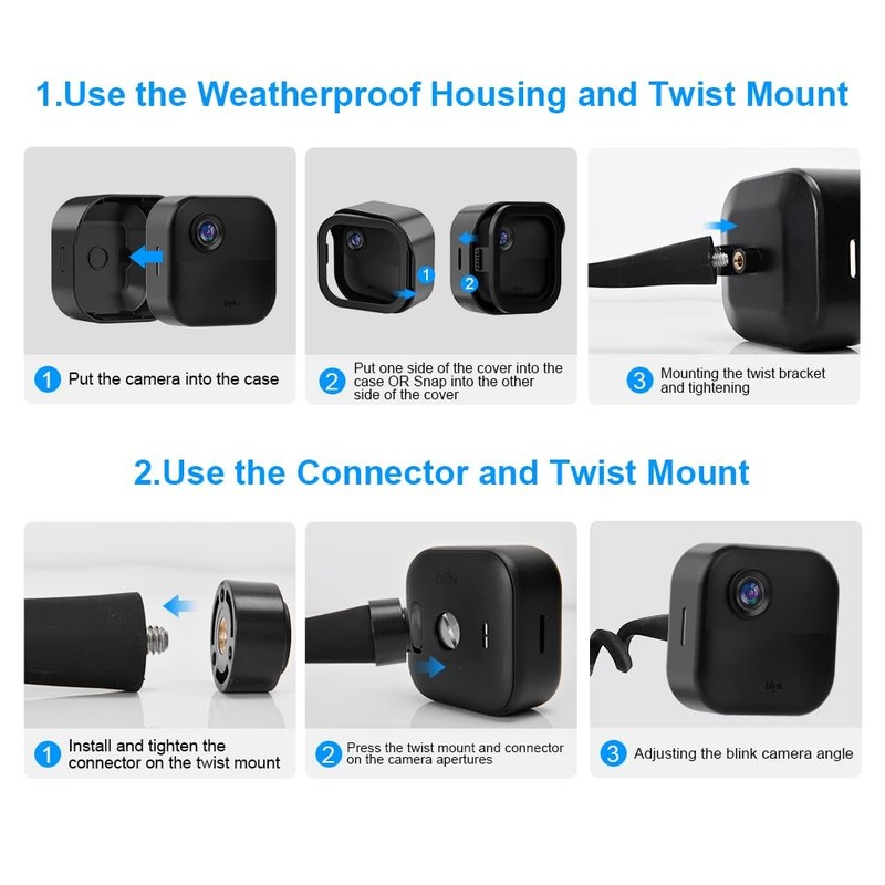 Allnew Flexible Twist Mount Compatible With Blink Outdoor 4th &3rd Gen Weather gallery