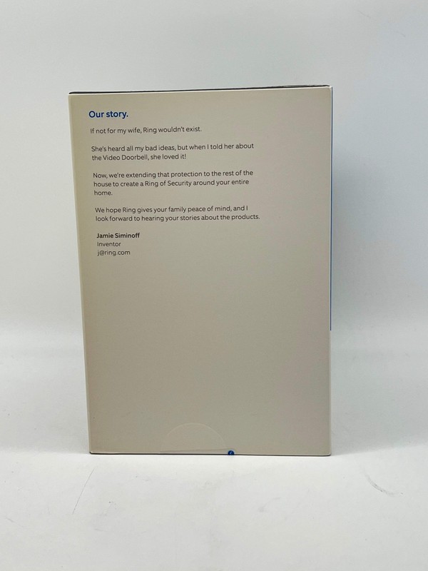 Ring Spotlight Cam Battery Security Camera White New In Box gallery