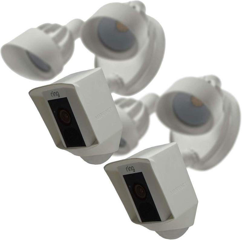Silicone Skin Set for Ring Floodlight Cam Wired Plus - White gallery