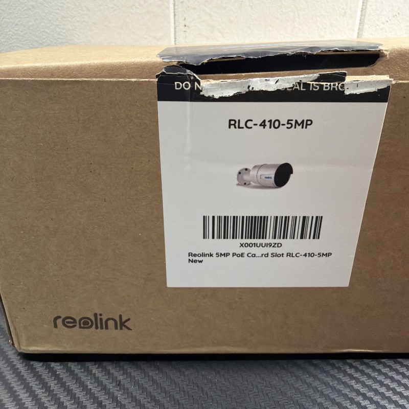 Reolink RLC-410-5MP 5MP PoE Bullet IP Camera Night Vision microSD Slot Q2