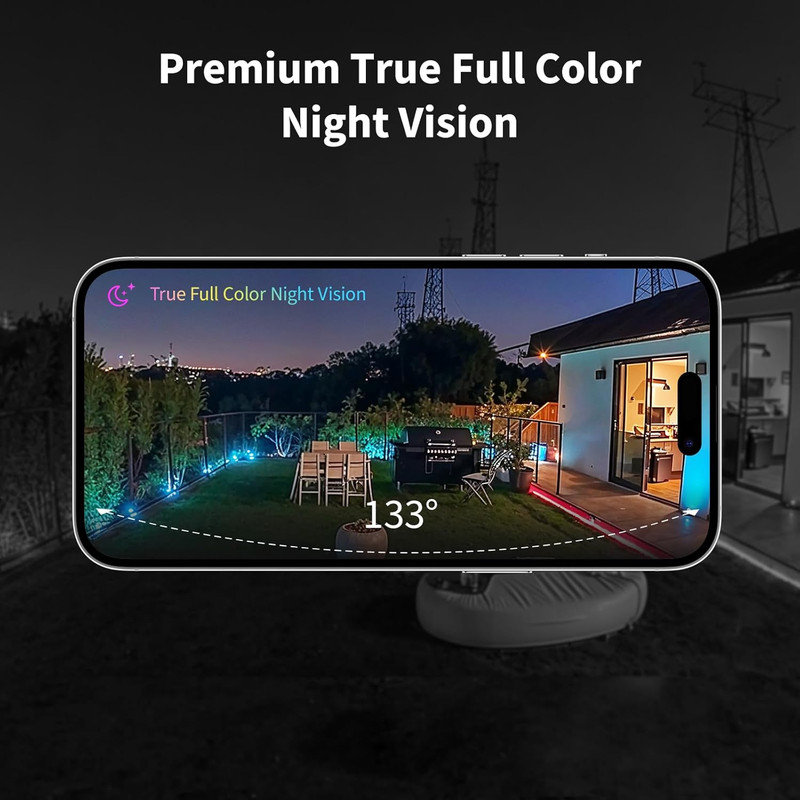 4MP Camera Hub G5 Pro Poe, True Color Night Vision Security Camera Outdoor, Home gallery