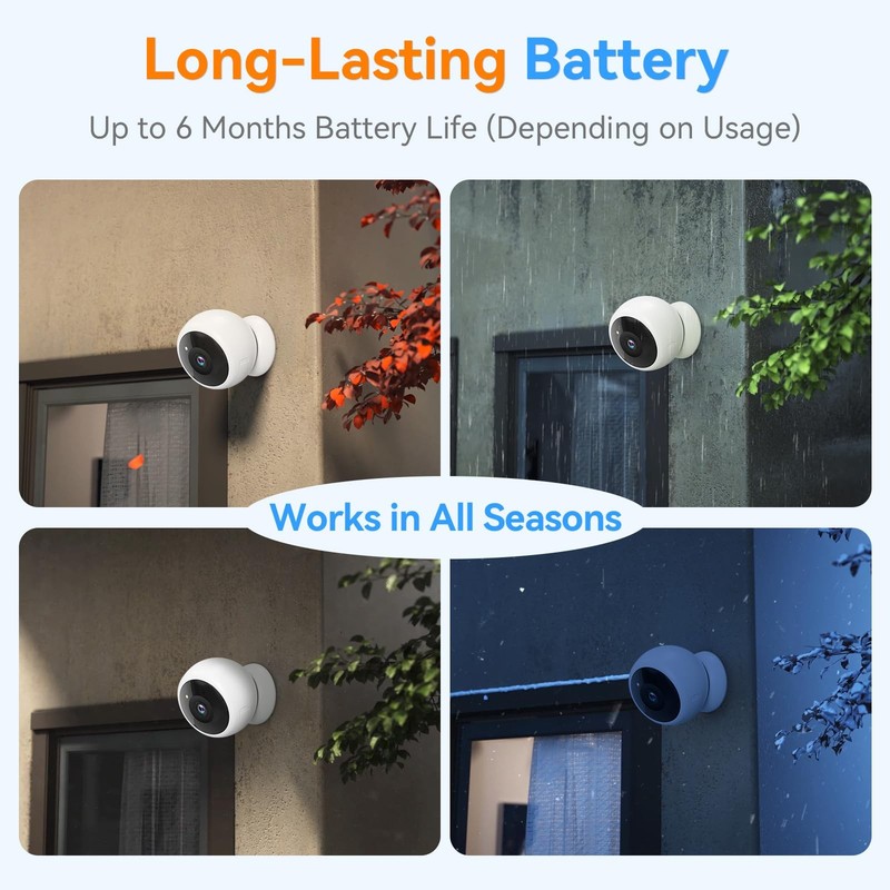 Camara De Seguridad Magnetica Inalambrica Với Deteccion De Movimiento IA gallery