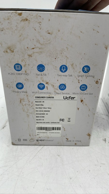 Ucfer UCF-M1 Mars Pro 1080P Indoor Security WiFi Camera Units Lot of 2 Units gallery