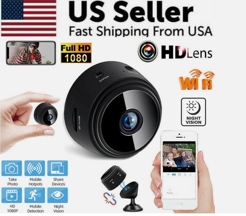 Mini WiFi Security Camera 1080P HD Wireless IP Cam Night Vision Motion Detection gallery