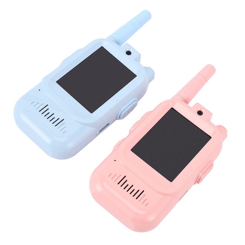 Kids Video Intercom 2.4G WiFi 600m Range 2.0 Inch Screen Rechargeable Video RUQH gallery
