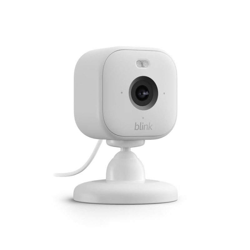 White Blink Mini 2 Indoor Outdoor 1080P Plug-in Smart Security Camera New 1 Unit