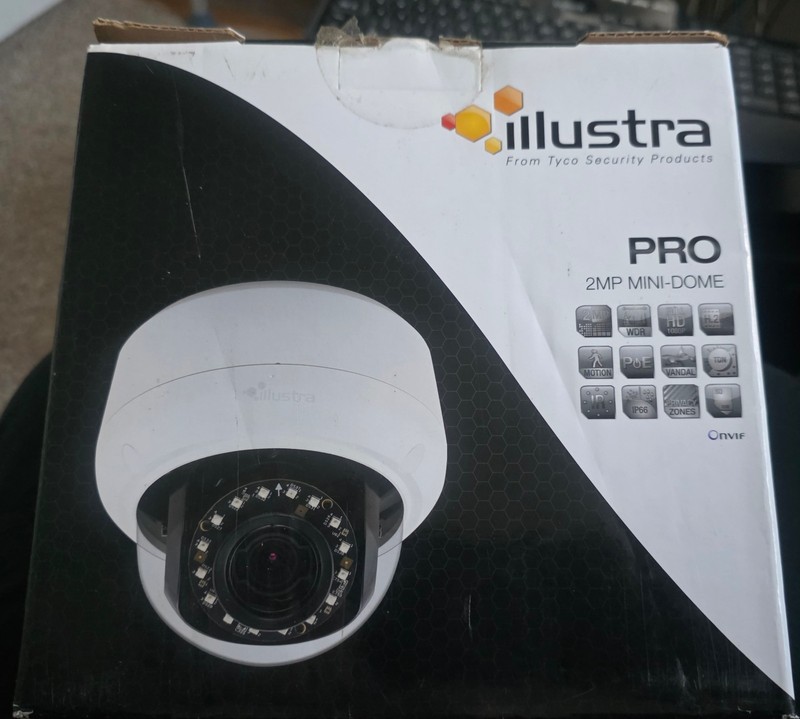 American Dynamics IPS02D2OCWIT Illustra Pro 2 MP Camera 3-9m Outdoor Vandal