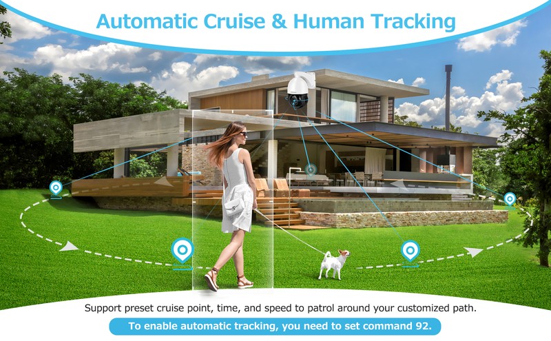 4K 8MP 30x Zoom POE Ethernet PTZ Security IP Camera Outdoor CCTV Audio HIKVISION gallery