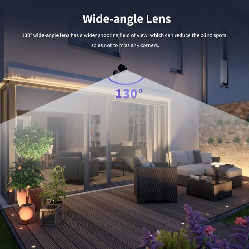 All-in-One Mini Security Camera with Cloud Storage & 130° Wide-Angle View gallery