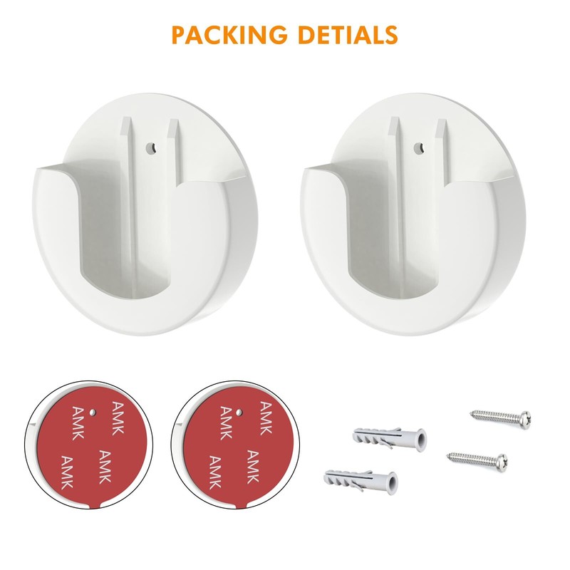2 Pack Adhesive Wall Mount For Ring Indoor Cam1st Gen And 2nd Gen Two Ways Eas gallery