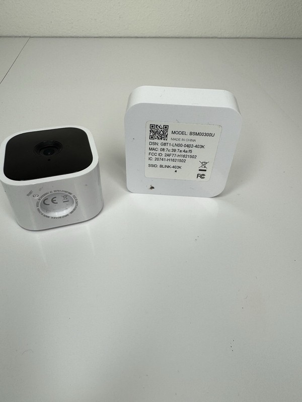 Blink Mini Indoor 1080 HD Smart Security Camera BCM00300U & (new) Sync Module 2