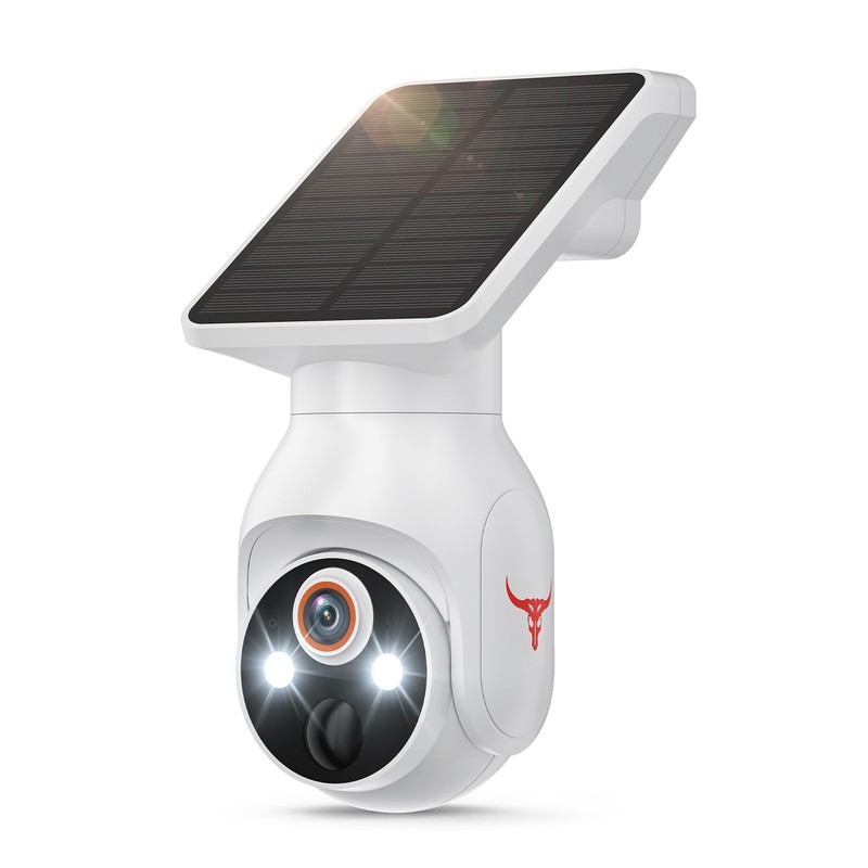 1080p Wireless with Solar Panel, AI Human Detection, 2-Way Audio, Color Night…