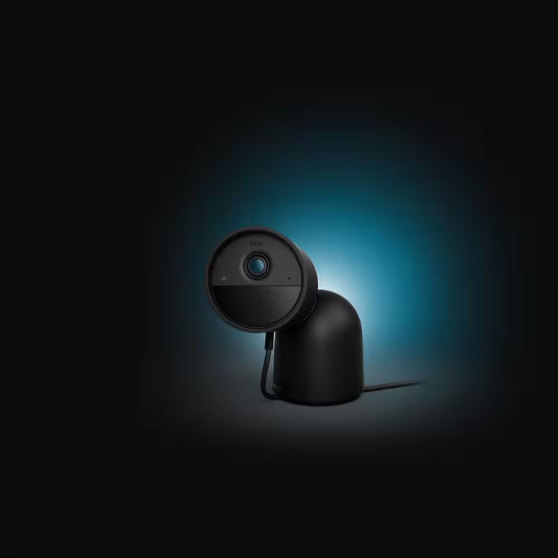 Plug-In Indoor/Outdoor Smart Home Security Surveillance Camera with Desktop Stan gallery