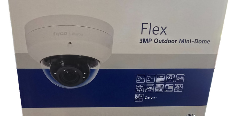 American Dynamics IFS03-D21-OI03 Flex Gen3 3MP IR Outdoor Network Mini Dome gallery