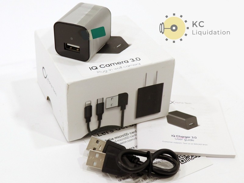 Alpha Tech IQ Camera 3.0 Plug-in Wall Camera Pet Security Camera Image Only
