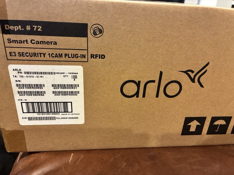 4 Arlo Ess Security 1080p HD 2025 ReleaseWired Plug-In Power Outdoor Camera gallery