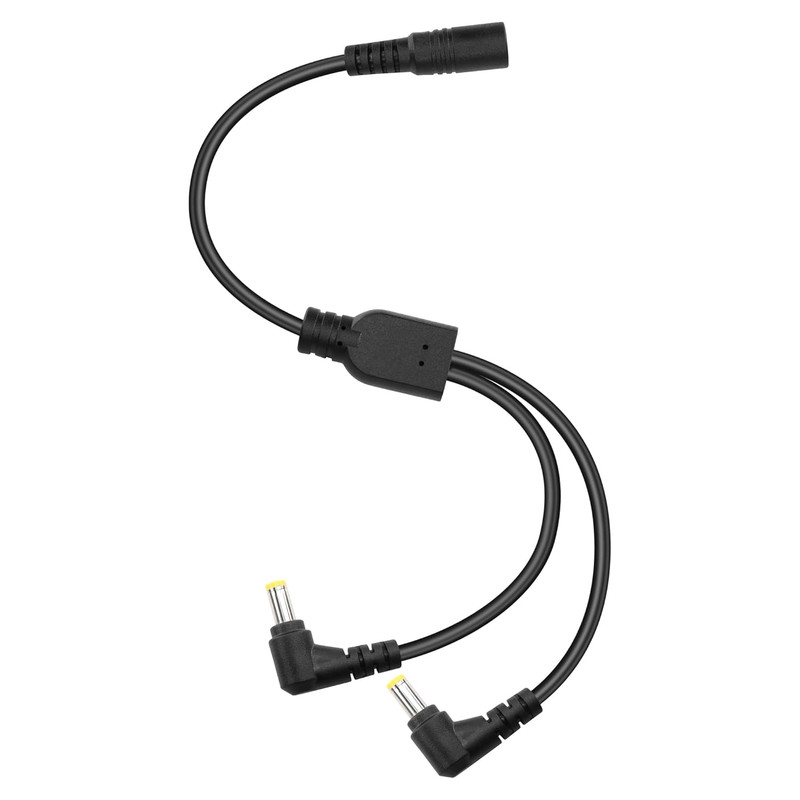 DC5525 Y-Splitter Cable 18AWG DC 5.5Mm X 2.5Mm Straight Female to Double Right A gallery