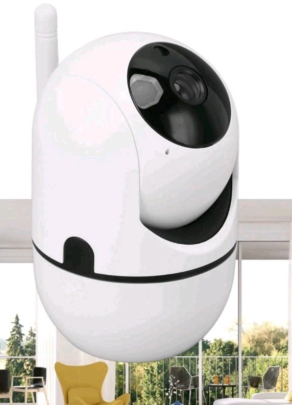 WiFi Dome Security Smart Camera Set 1080p w/ AI Motion Tracking Model White gallery