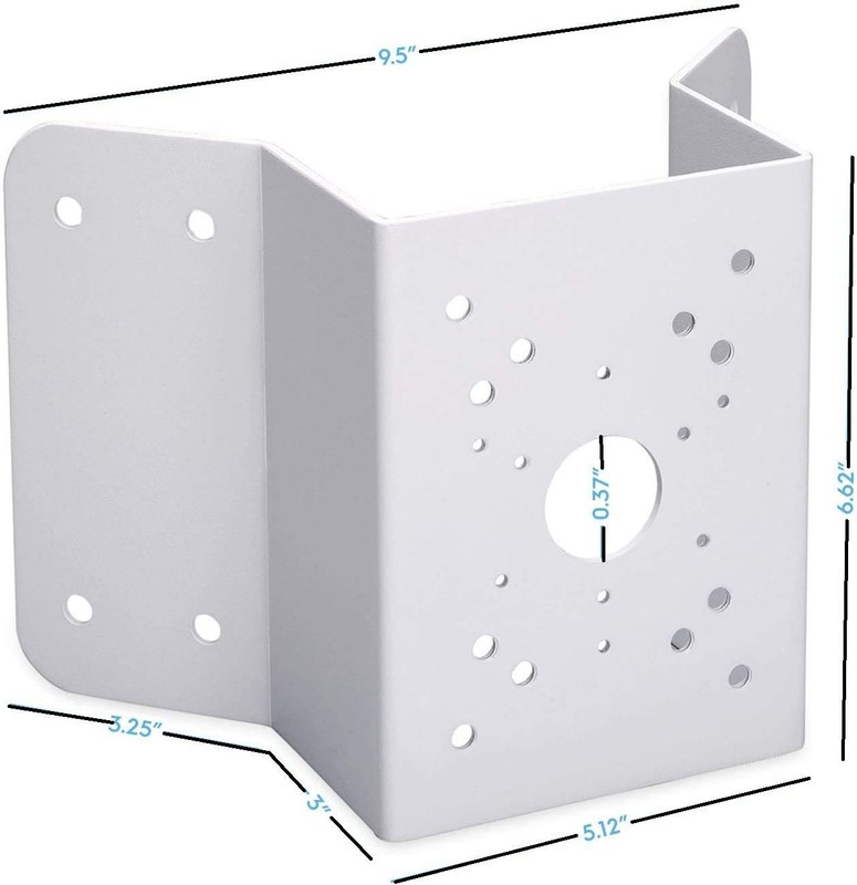 DHPFA151 Aluminum Alloy Corner Mount Bracket Fits Dahua Bullet PTZ Cameras gallery