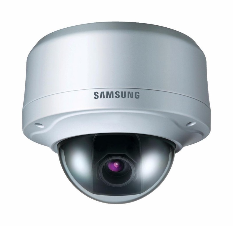 Samsung SCV-2080 Dome Security Camera Outdoor Weather & Vandal Resistant 600 TVL
