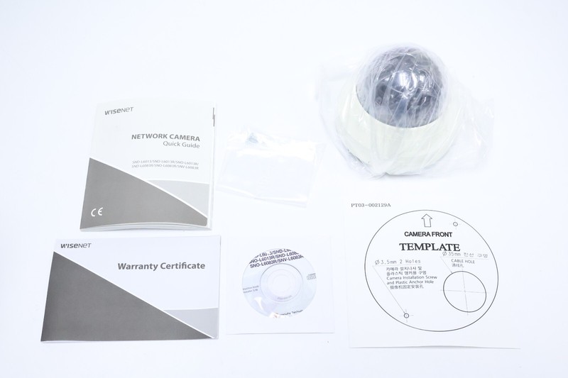 Samsung SND-L6013N WiseNet Lite-2MP Network PoE Dome Camera gallery