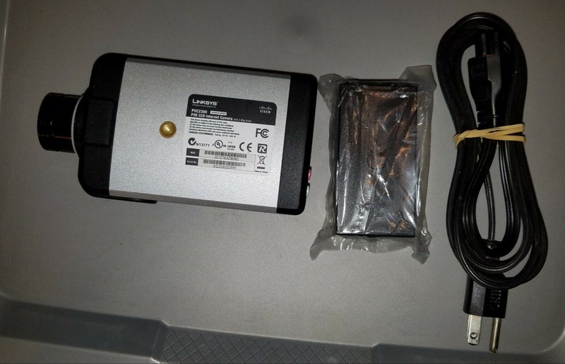 Linksys Business Internet Video Camera with Audio and POE
