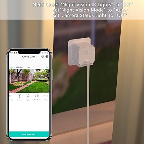 Window Mount for Wyze Cam v4/v3/og, Anti-Reflection, Durable Plastic Material... gallery