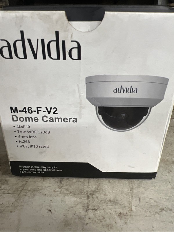 Used Advidia M-46-V Dome Camera