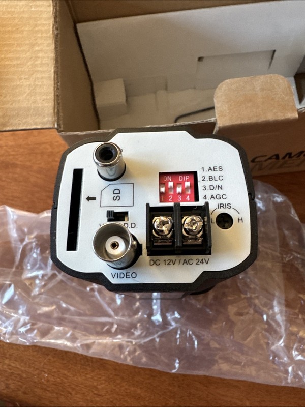 1/3” D/N Color CCD Box Camera CPC4061DVR Open Box Unused gallery