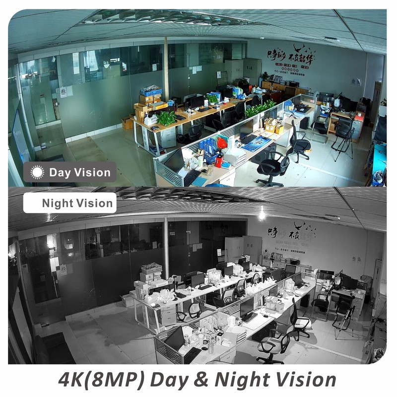 4K 2.5'' PoE PTZ IP Camera with Mic/Audio, Pan 0~355° Tilt 0~90° gallery