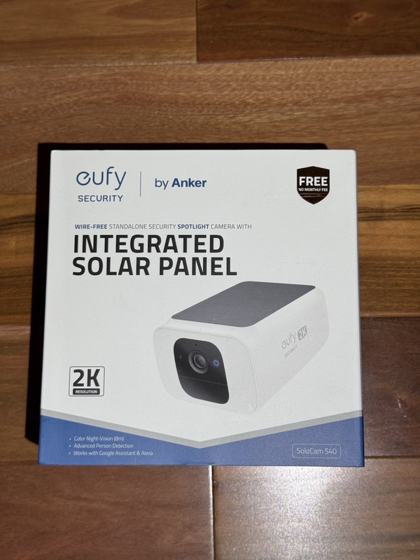 eufy Security SoloCam S40 Outdoor Wireless 2K Solar Spotlight Camera