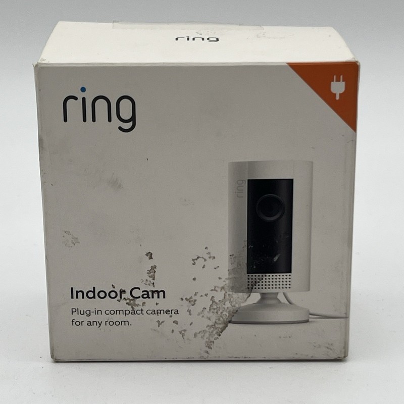 NEW!! Ring Indoor Cam Compact Plug-In HD Security Camera w/ Two-Way talk - White gallery