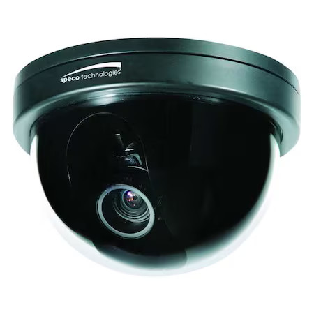 Speco Technologies Cvc6246t Camera, Dome, Black, Indoor, 2 Mp Line Res.