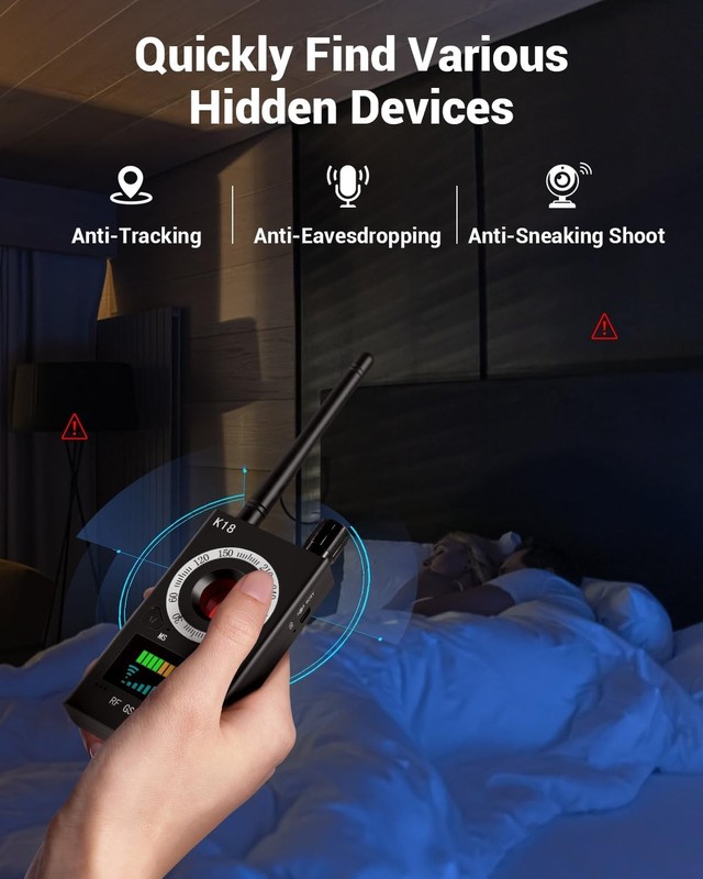 Anti Spy Camera Finder GPS Tracker Detector Hidden Devices Detector gallery