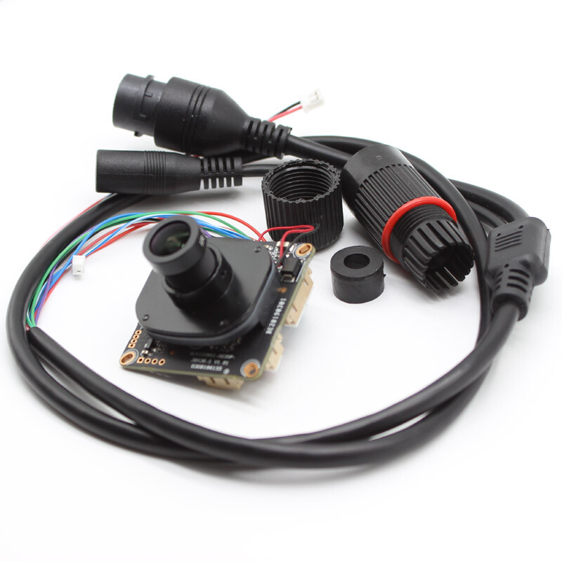 HD CCTV 4MP IP Camera Module Network Security board 1/2.8" H.265+ 2.8mm lens gallery