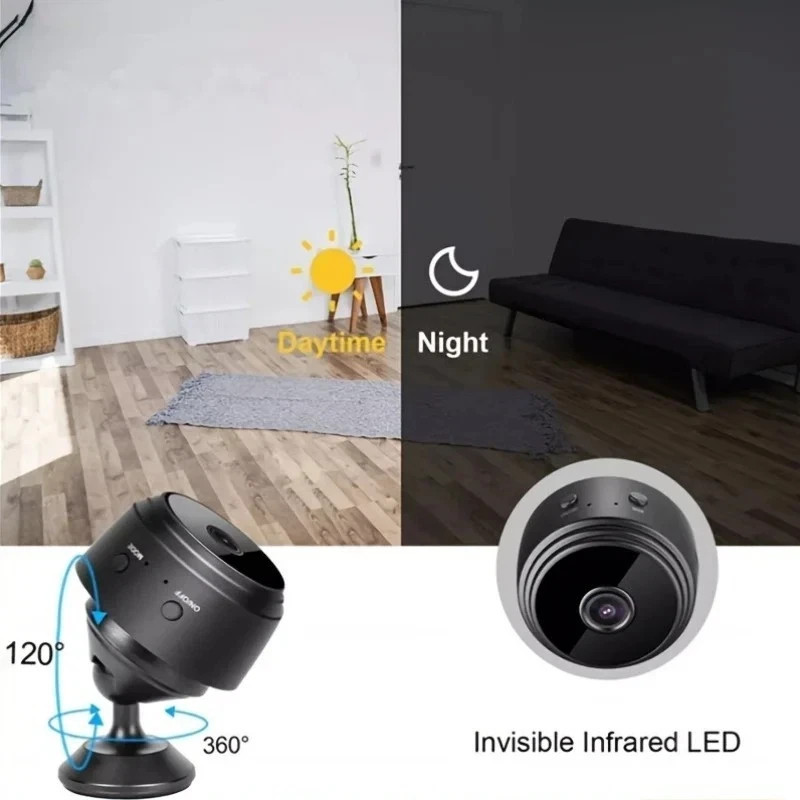 1080P Mini Camera Wireless WiFi Security Surveillance Tiny Cam Night Vision UK. gallery