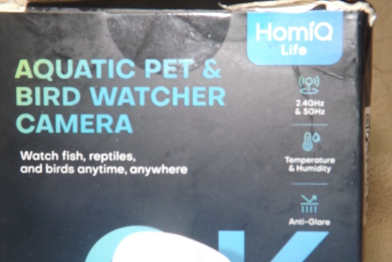 HomiQ Aquatic Pet & Bird Watcher Camera Q1 3MP gallery