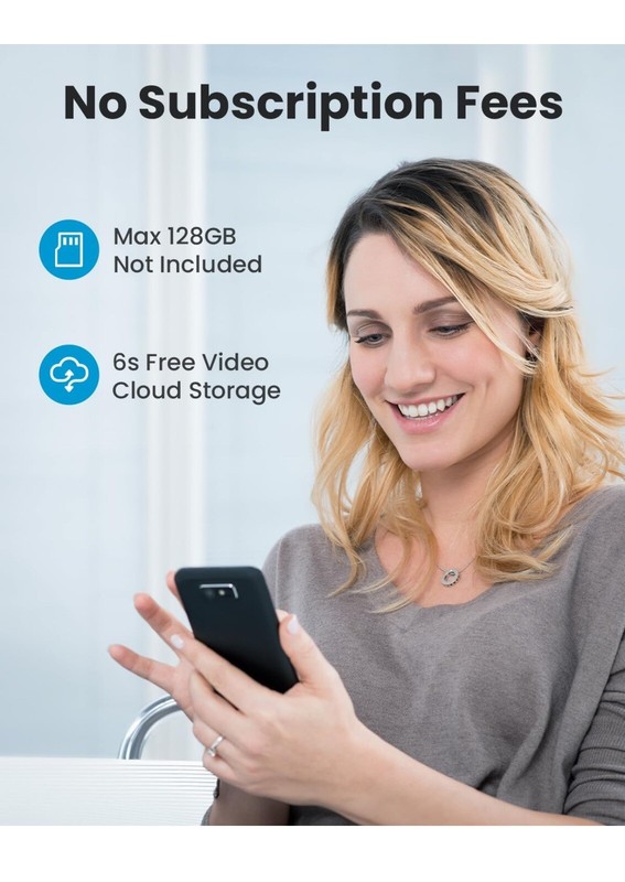 Doorbell Camera Wireless No Subscription -Wireless Video Doorbell 128sd Included gallery